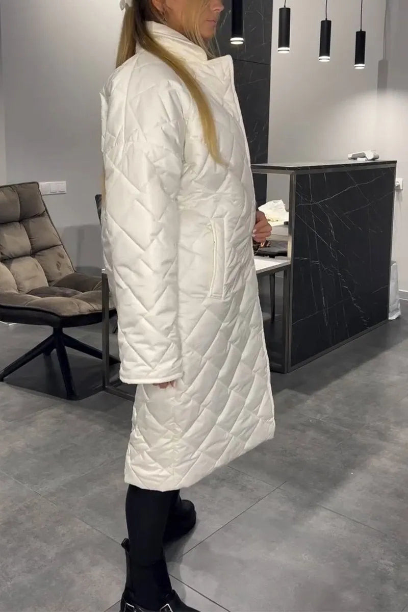 Svea | Elegant lång vinterjacka – bild 8
