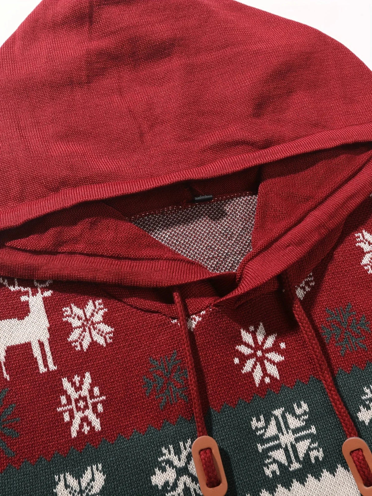 Lucenta - Jultröja Herr Grovstickad Jerseyfodrad Luva Till Julfest – bild 5