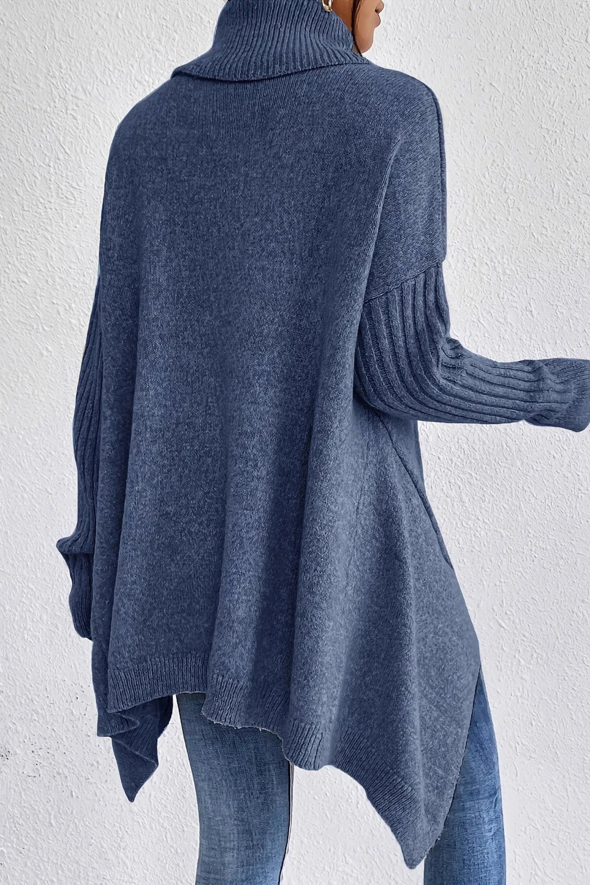 Mollby - Oversize Polotröja För Avslappnad Vardag – bild 3