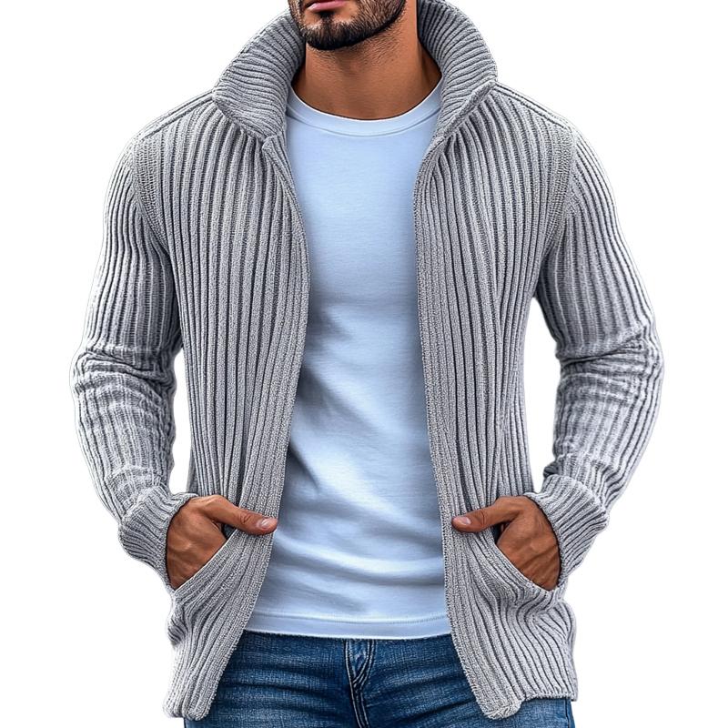 Milo Randig Stickad Cardigan – bild 2