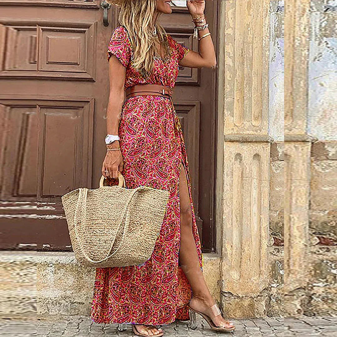 Sybella - Lätt Boho-Maxiklänning – bild 4