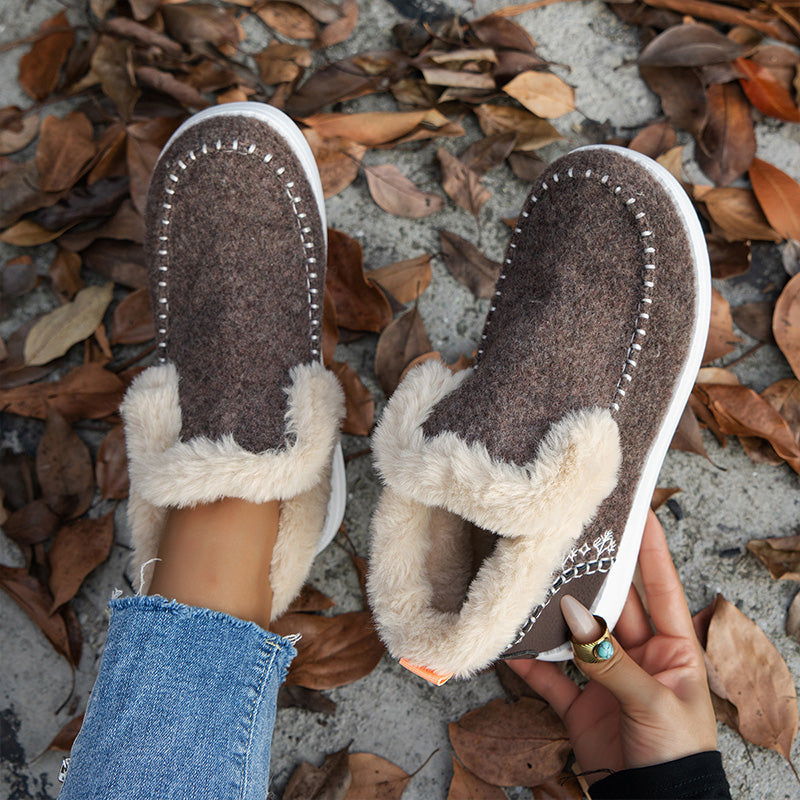 Jenel™ - Mysiga Vinterloafers med Stöd – bild 5