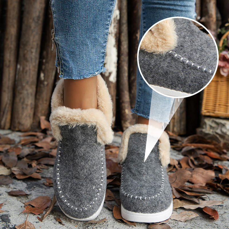 Jenel™ - Mysiga Vinterloafers med Stöd – bild 2