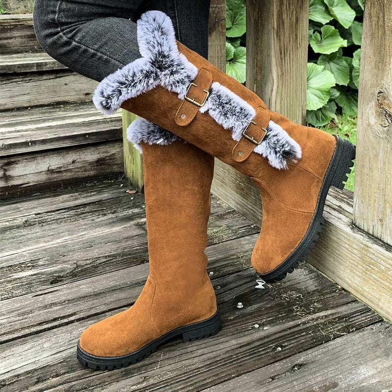 Molly™ - Mysiga Ortopediska Vinterstövlar med Varm Foder för Bekväma Fötter – bild 6